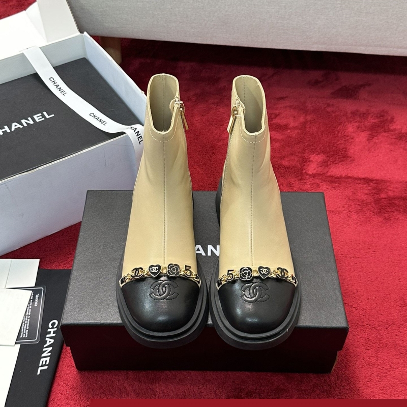 Ch*el leather shoes